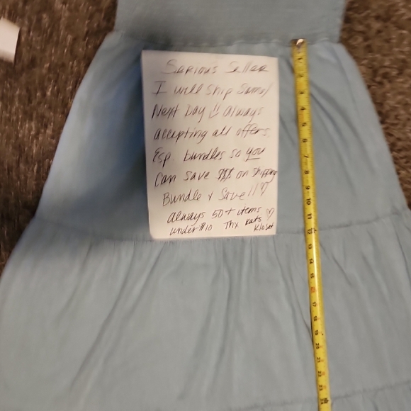 VENUS TRENDY Sky Blue Long Dress - Picture 6 of 7